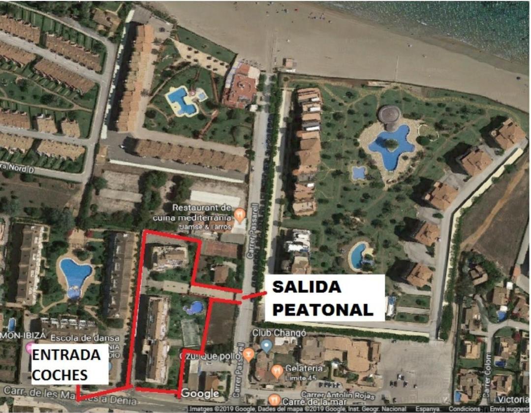 Estupendo apartamento a 100m playa de Denia. Exterior foto